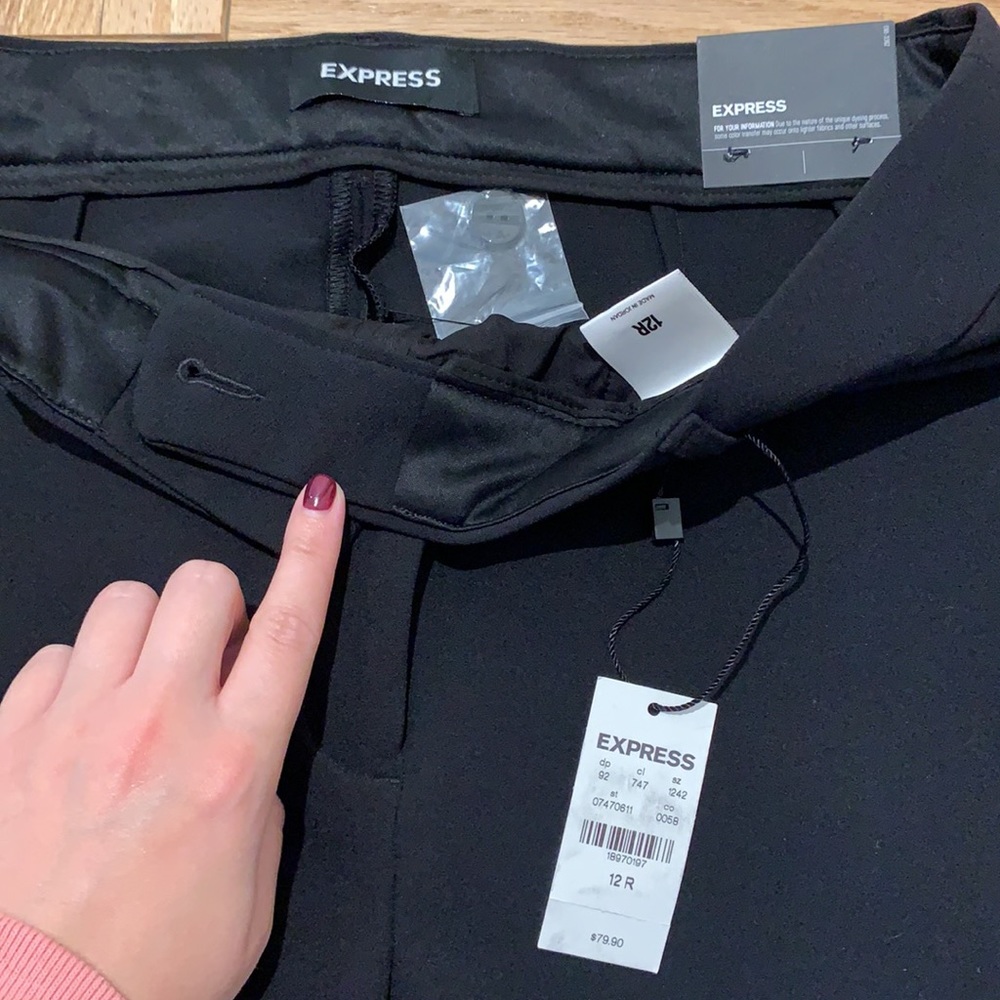 Express Skinny High Rise Pant - Picture 2 of 3